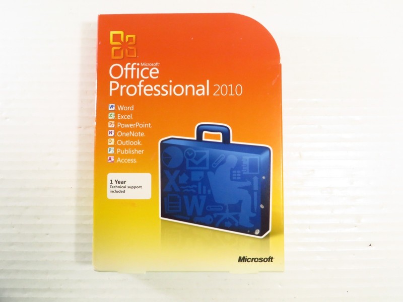 Microsoft Office 2010 Professional For 2 PCs Full English Retail Box Version