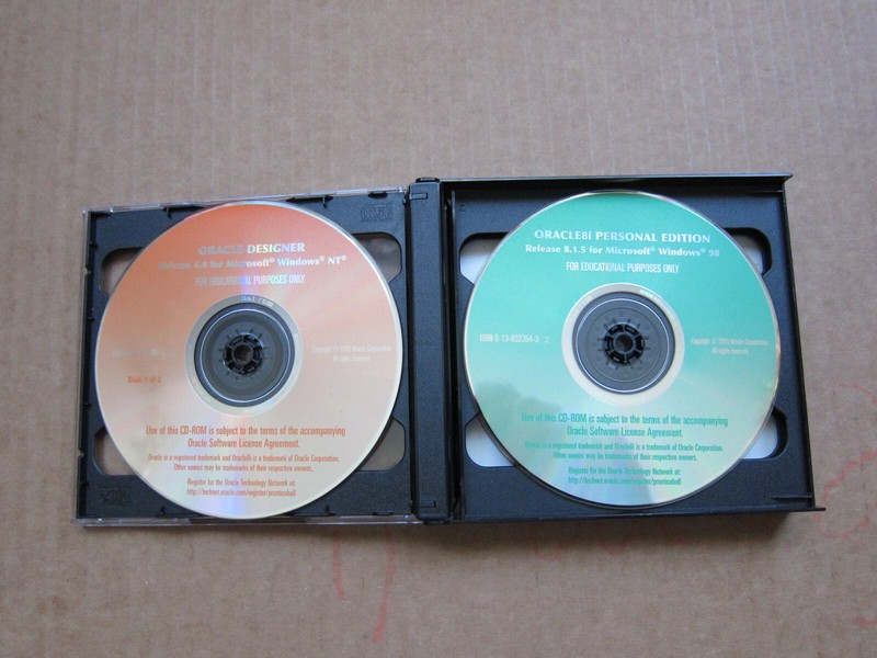 Oracle 8i Personal Edition for Microsoft Windows NT