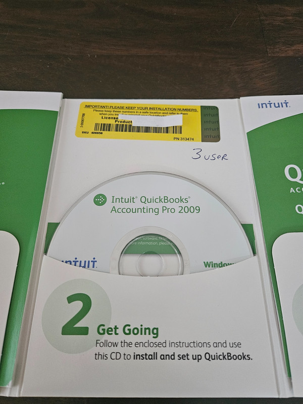 Quickbooks Accounting 2009 Windows - 3 USER - NO SUBSCRIPTION gallery