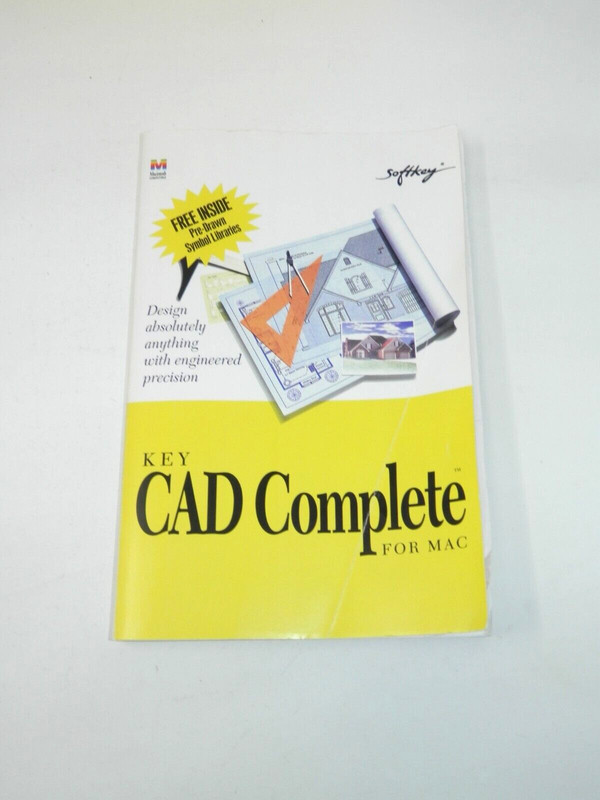 Key CAD Complete for Mac Version 1.5 • 3.5" Floppy Big Box 1994 Vintage Software gallery