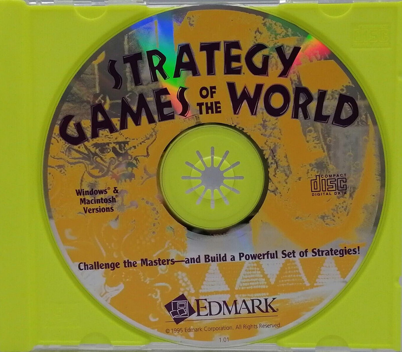 Vintage 1995 Edmark Strategy Games Of The World
