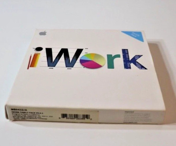 Apple iWork 09 Family Pack V9 0 3 MB943Z A