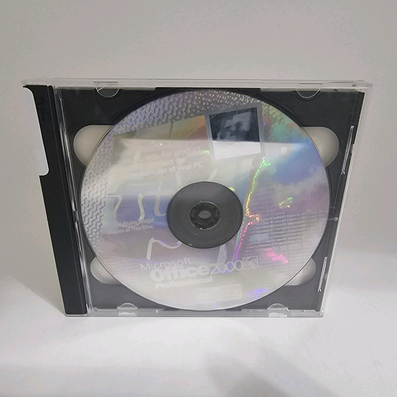Microsoft Office 2000 Professional PC CD-ROM 2-Disc NO PRODUCT KEY