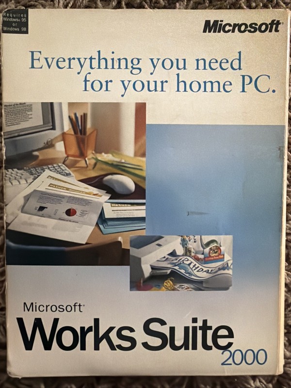 Microsoft Works Suite 2000 Active Condition With Product Key
