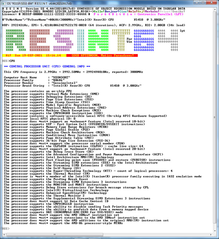 RSSSP RESINT-SE Multi-Factor Non-Linear Regression,Binary Math,Encryption+LPTkey gallery