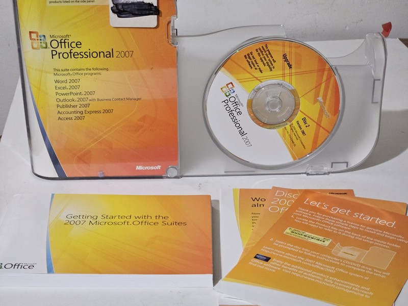 Microsoft Office Professional 2007 Upgrade with Product Key - Exlnt gallery