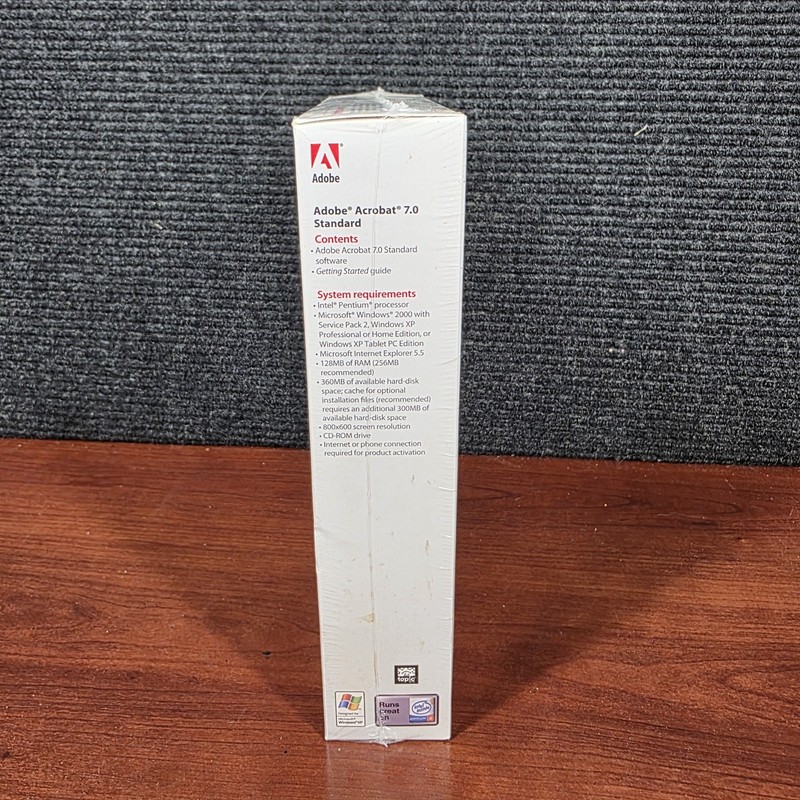 Adobe Acrobat 7.0 Standard Upgrade Windows XP 22001980- NEW & FACTORY SEALED- gallery