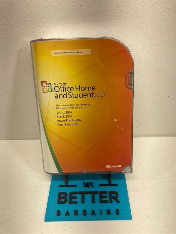 Microsoft Office 2007 Home and Student CD and Case With Activation Code Inside gallery