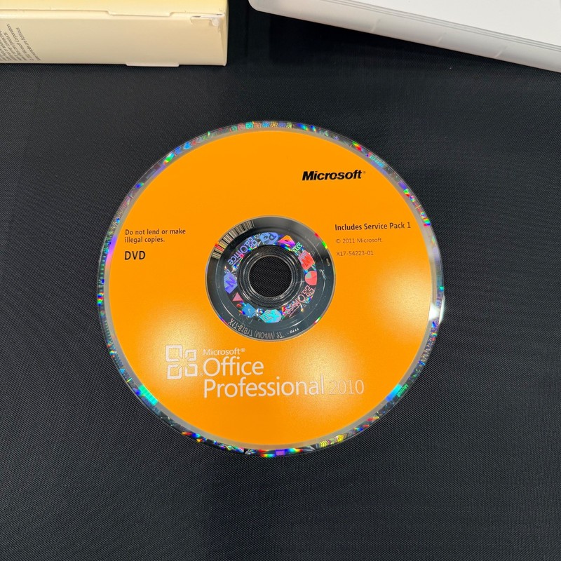Microsoft Office Professional 2010 DVD w/Product Key Missing the Quickstart READ gallery