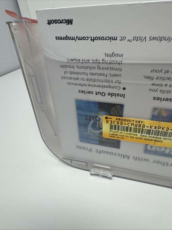 Microsoft Office Professional 2007 Upgrade Complete Windows Software w/Key gallery
