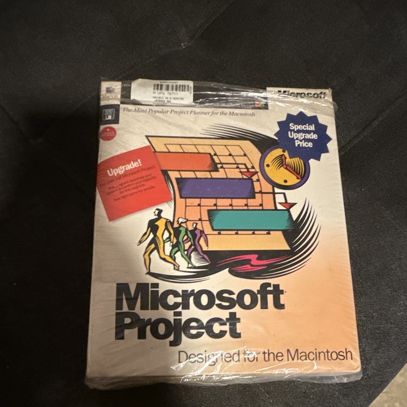 Microsoft Project Mac Upgrade CD-ROM, English, 1 Device (MPN 0761096-040)