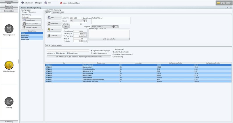 Rechnungsprogramm + Buchhaltung Software Schnäppchen ohne Folgekosten EAÜ,KMU... gallery