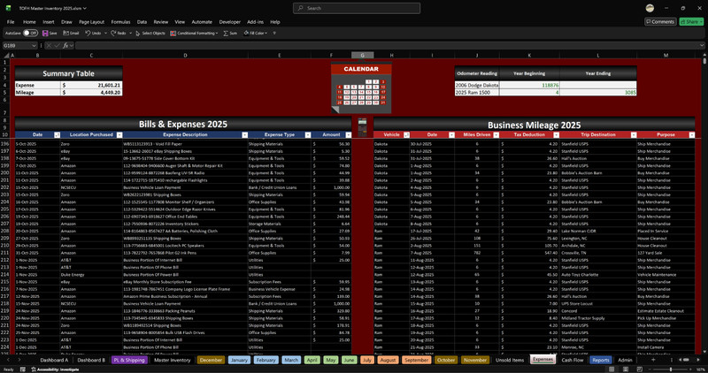 Reseller Inventory & Sales Tracking System Excel Workbook No Subscription (Pre) gallery