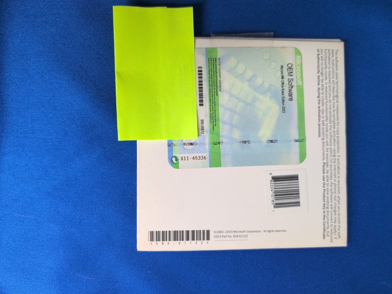 Microsoft Office Basic Edition 2003 CD with Product Key gallery