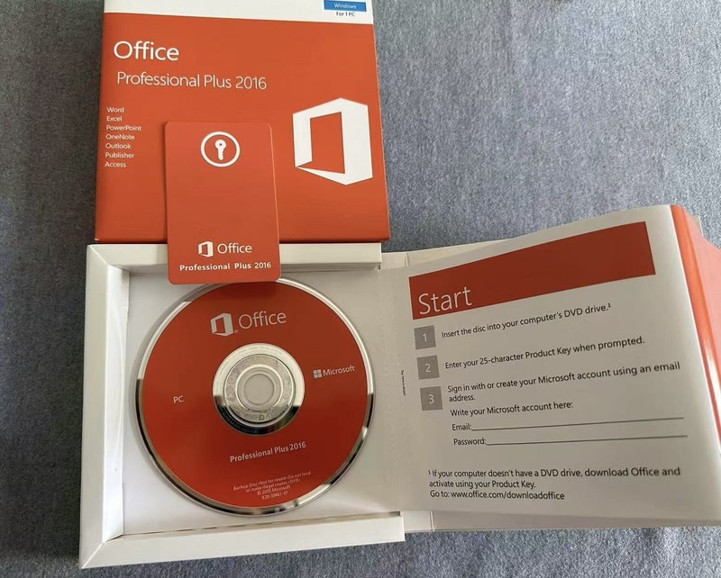 Microsoft Office 2016 Professional Plus Permanent Version+Product Key DVD Sealed gallery