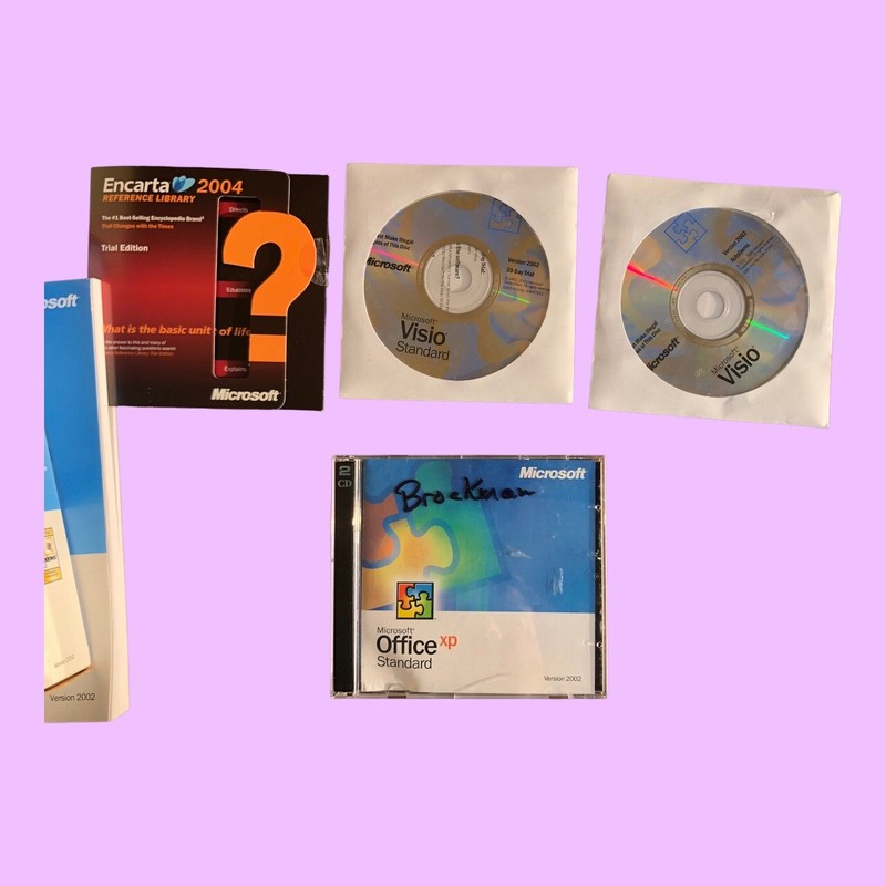 Microsoft Office XP - UPGRADE ONLY Standard 2002 CD-ROM SET w/ Product Key Word gallery