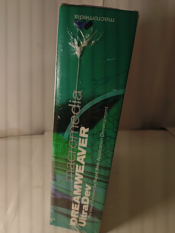 Macromedia Dreamweaver Ultradev Software Sealed Mac Windows 98 gallery