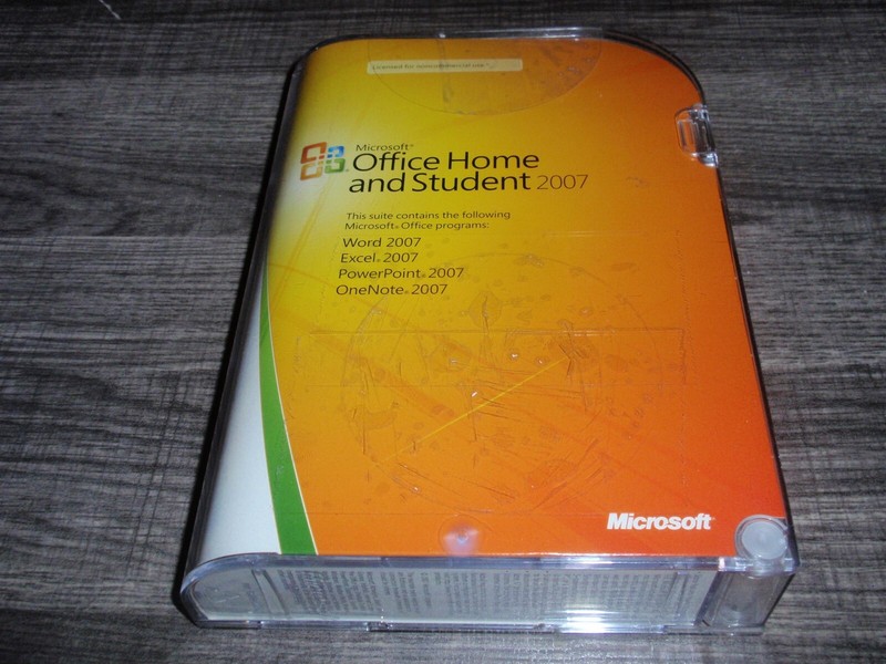 Microsoft Office Home And Student 2007 PC CD-ROM Full Retail for WindowsXP/Vista