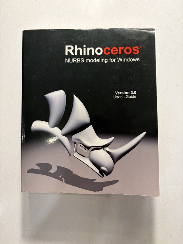 Rhinoceros NURBS Modeling for Windows 3.0 Rhino3d With CD Key Educational