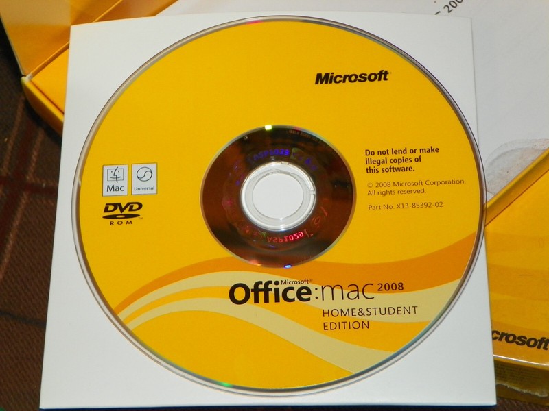 Microsoft Office Mac 2008 Home & Student Edition - Comes with 3 Product Keys gallery