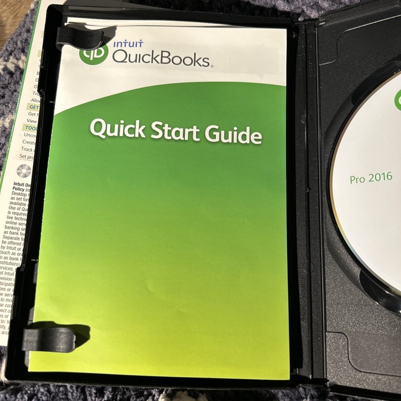 Quickbooks Desktop Pro 2016 Windows Accounting Retail NO SUBSCRIPTION TESTED gallery