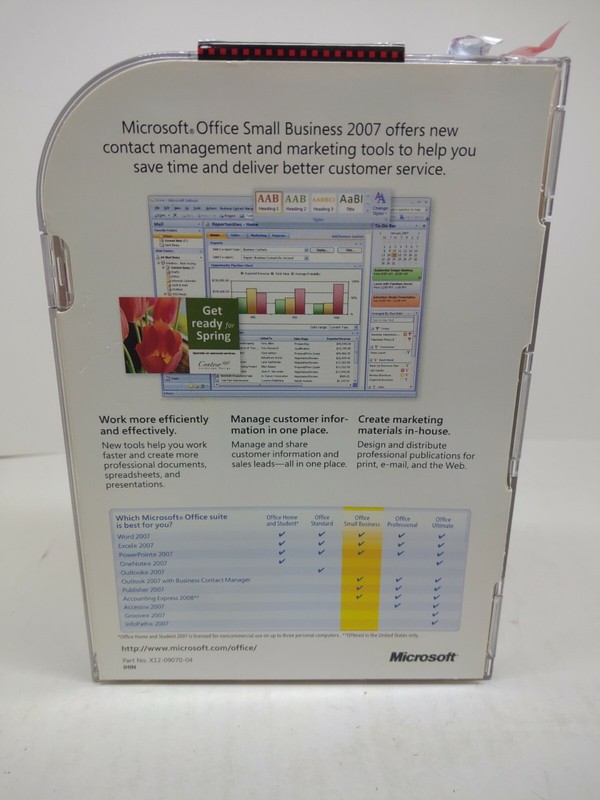 MICROSOFT OFFICE Small Business Edition 2007 UPGRADE w/ Product Key, Genuine gallery