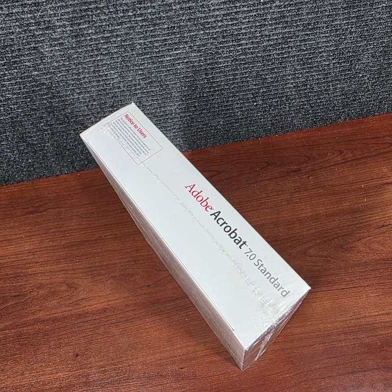 Adobe Acrobat 7.0 Standard Upgrade Windows XP 22001980- NEW & FACTORY SEALED- gallery