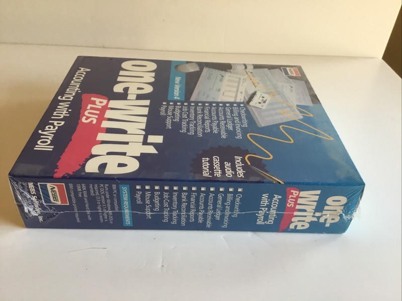 New Sealed One Write Plus Accounting Payroll - Software gallery