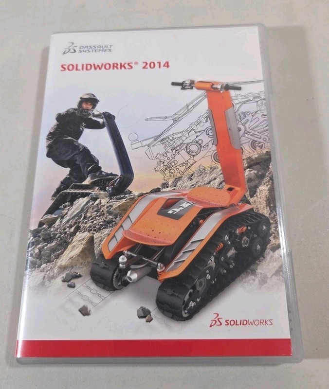 SolidWorks 2014 for Windows. 2 Disc Software with no serial number