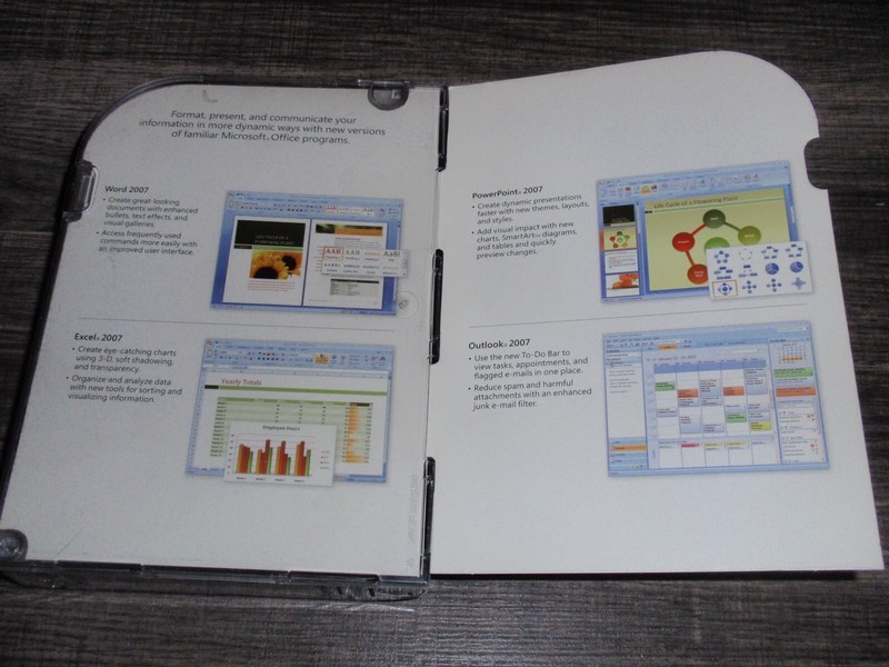 Microsoft Office Standard 2007 PC CD-ROM Full Ver. Word Excel PowerPoint Outlook gallery