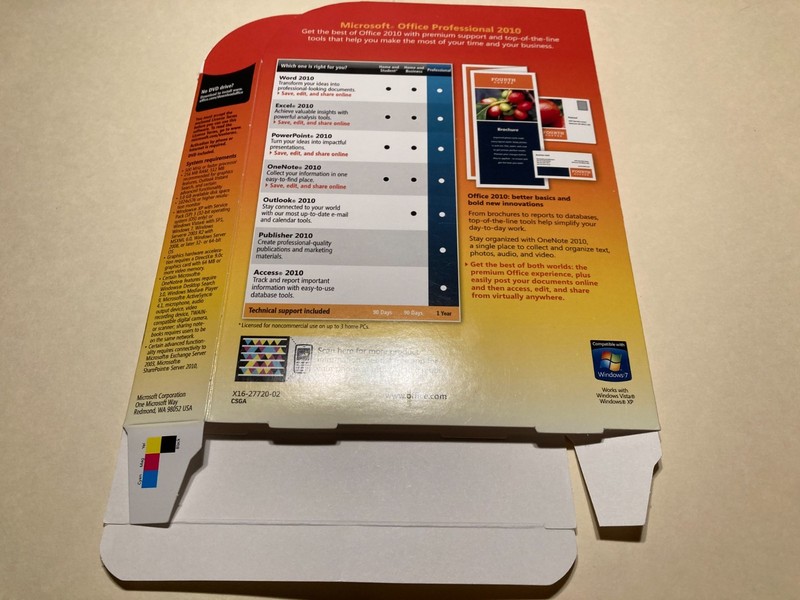 Microsoft Office Professional 2010 Software for Windows (269-14964) gallery