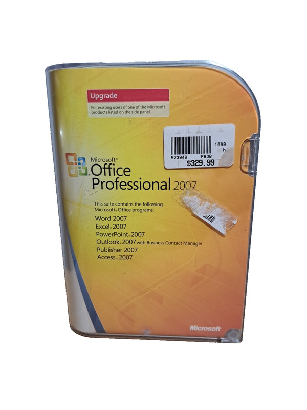 Microsoft Office Professional 2007 - Upgrade