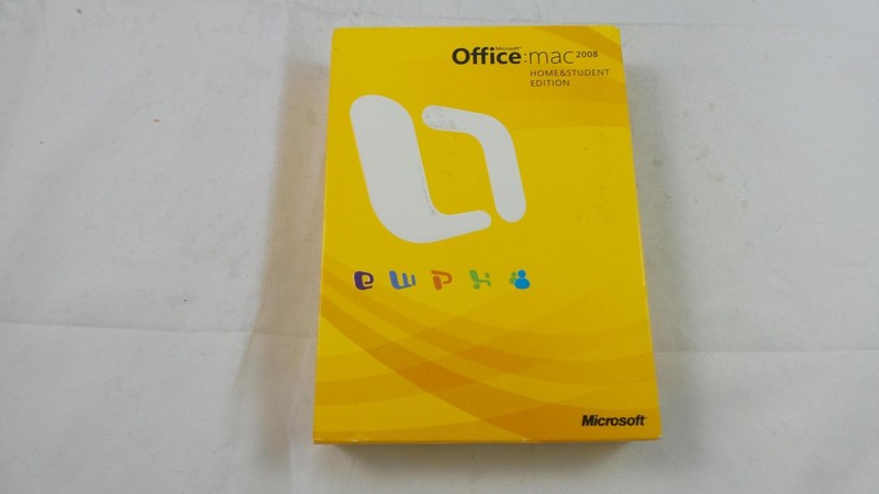 Microsoft Office 2008 for Mac – Home & Student Edition – Old Version (GZA-00006)
