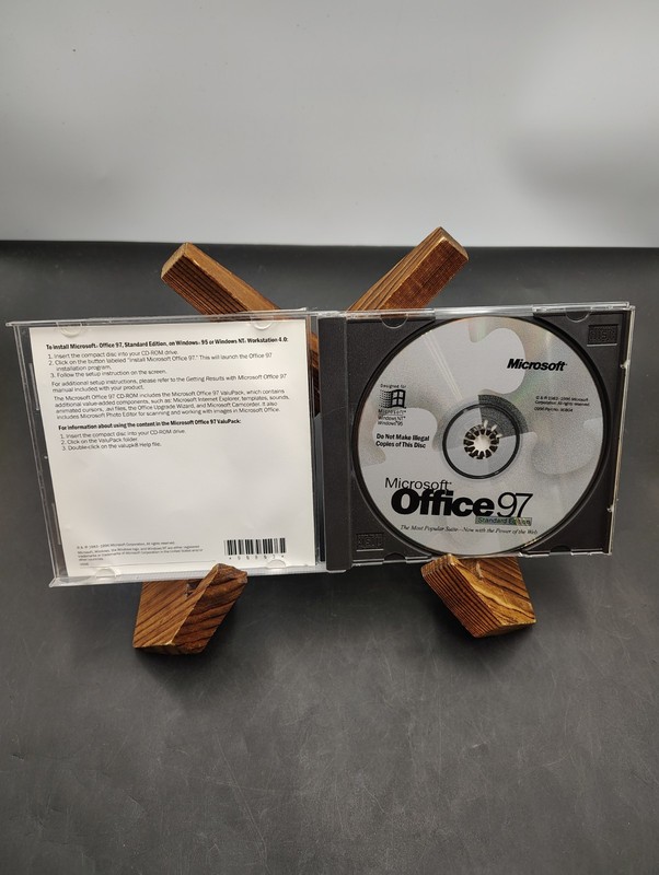 VTG Microsoft Office 97 Standard Edition PC CD ROM Suite Windows 95 NT READ gallery