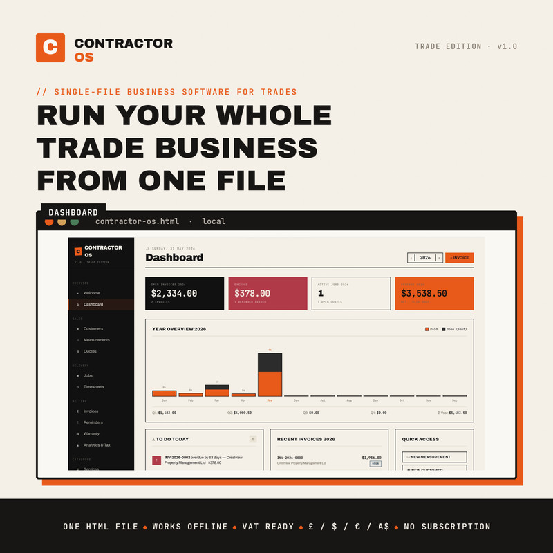 Contractor OS Pro | All-in-One Contractor Software | Estimates, Invoice gallery