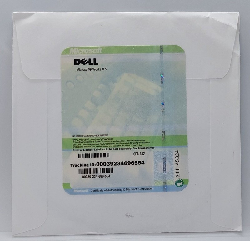 Microsoft Works 8.5 from Dell - Brand New and Still Sealed for Windows PC CD-ROM gallery