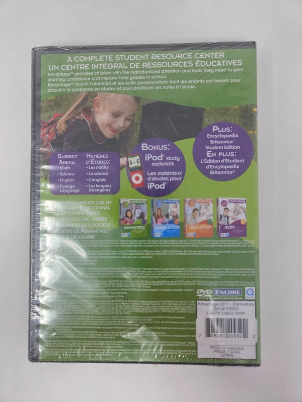 Elementary Advantage 2011 - PC/Mac DVD-ROM - NEW gallery