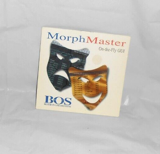Vintage Morph Master On-the-Fly GUI BOS Software Compact Disk