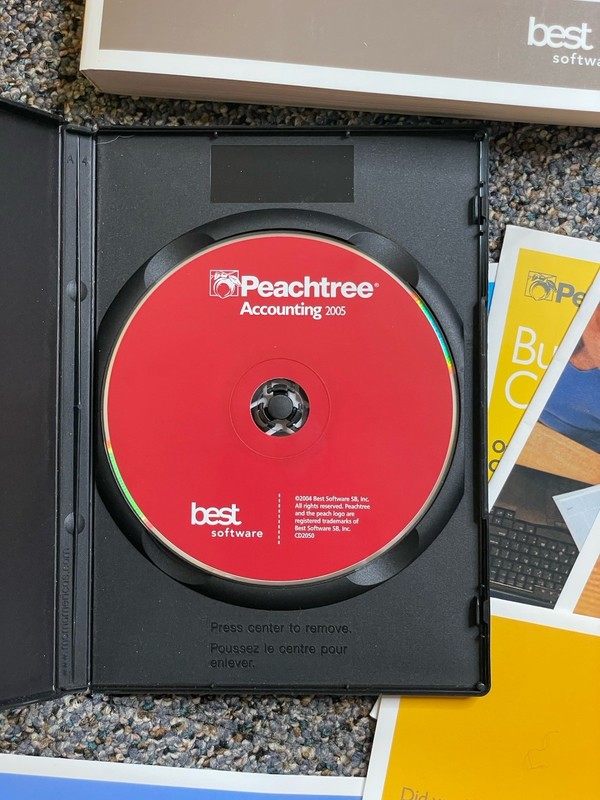 Vintage Sage Peachtree Accounting 2005 Windows PC Software gallery