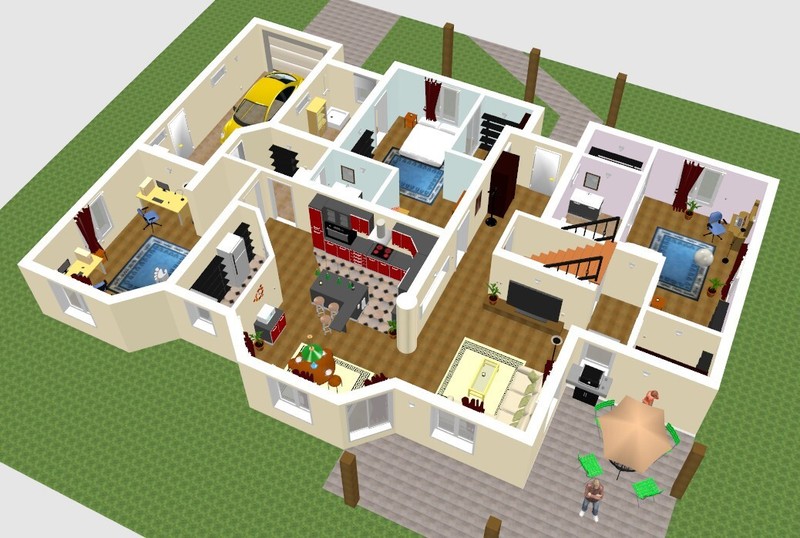 3D CAD Software Interior Home Design Suite Home Architecture Windows PC Mac USB gallery