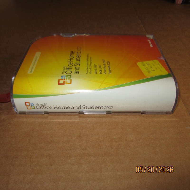 Microsoft Office Home and Student 2007 w/ Key Word Excel Powerpoint OneNote gallery