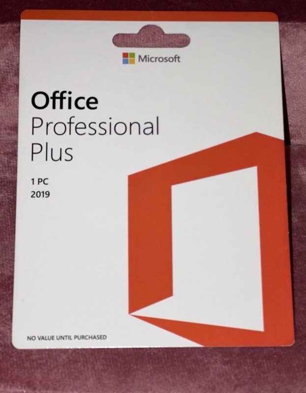 Microsoft Office Professional Plus 2019 1PC Card gallery