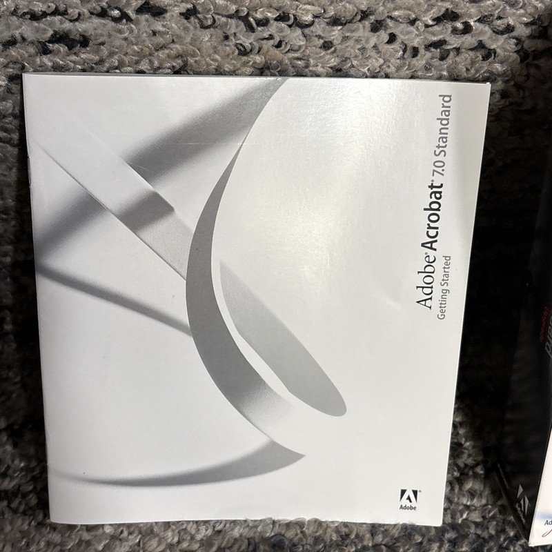 Adobe Acrobat 7.0 Standard " UPGRADE " CD - Windows w/ Serial Number gallery