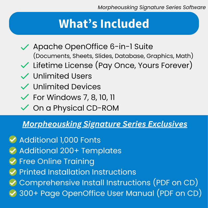 Open Office Software Suite for Windows - For Home Student Professional | CD-ROM gallery