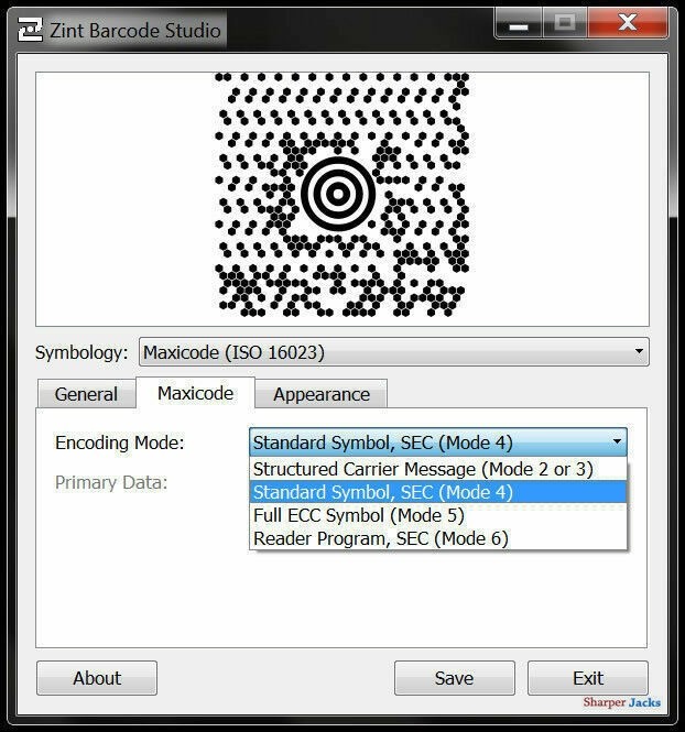 Zint Barcode Generator - UPC QR Code Creator Software - 50+ Formats - Windows CD gallery