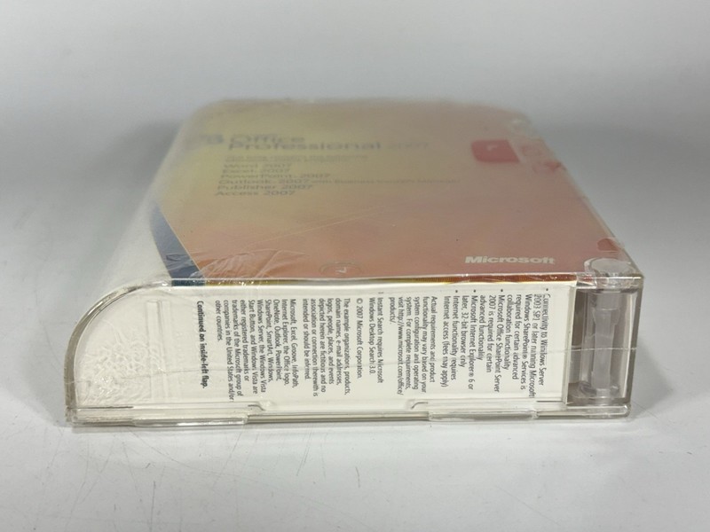 NEW Microsoft Office Professional 2007 Contains Word, Excel, Outlook, PowerPoint gallery