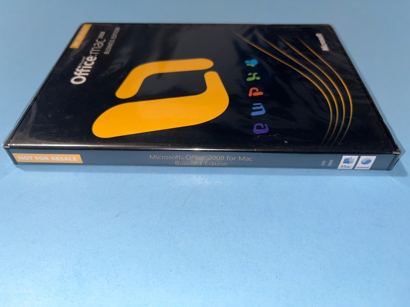 Microsoft Office MAC 2008 Business Edition (FACTORY SEALED) gallery