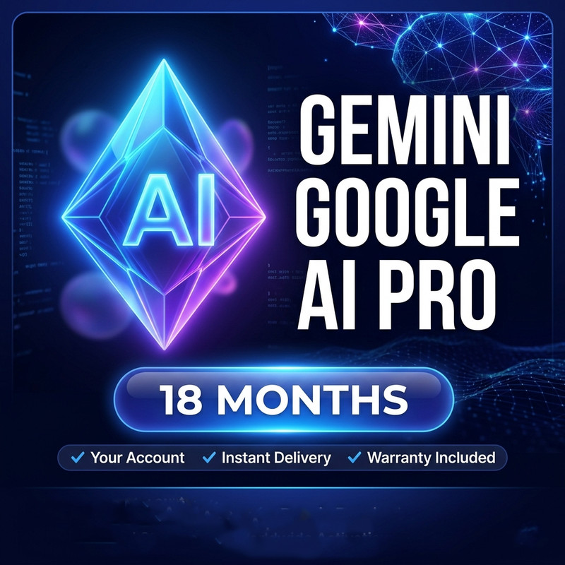 Gemini AI Pro Plus | 18 Months | 5TB Storage | Worldwide | Upgrade your Account gallery