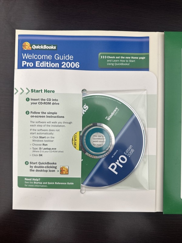 Quickbooks Pro Edition 2006 For Windows 2000/XP, SEALED gallery