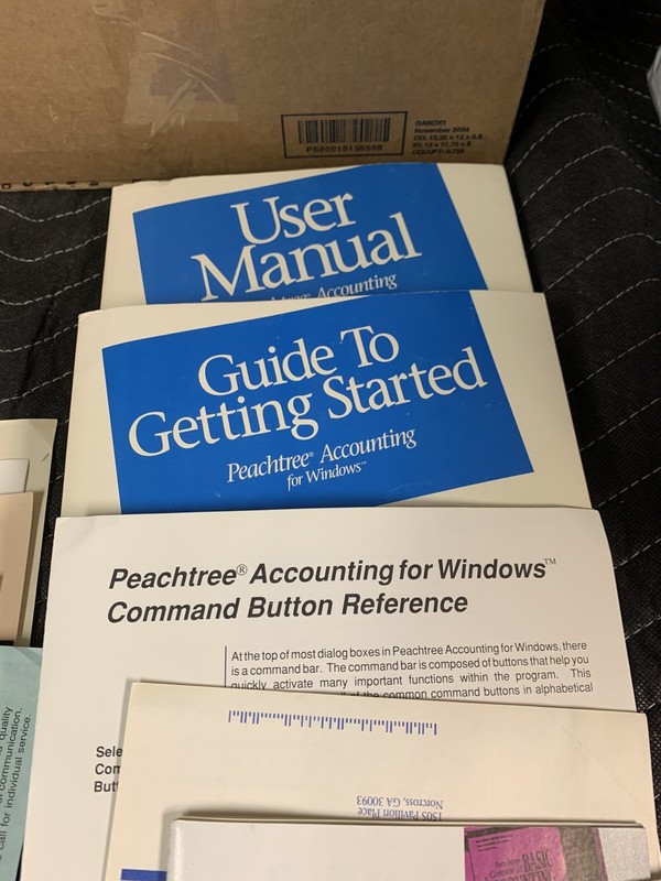 Peachtree Complete Accounting For Windows 3.1 Windows 95 5.25” 3.5”ver 5 gallery